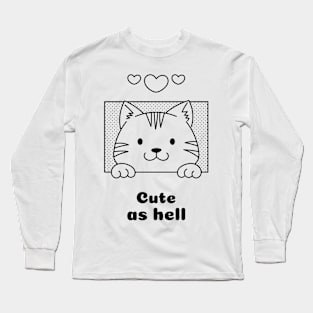 Very cute cat Long Sleeve T-Shirt